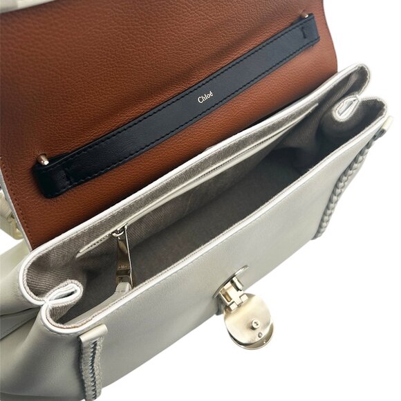 CHLOE Ivory Leather Shoulder Bag - Picture 5 of 14